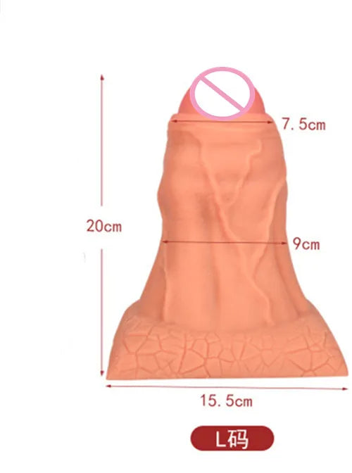 XL-XXXL Huge Dildo Cock Penis Sex Toys Products For Women Men Endless Pleasure Vaginal Anal Masturbators Big Dick Butt Plug For Adult 18+  Goods Sex Shop Supplies