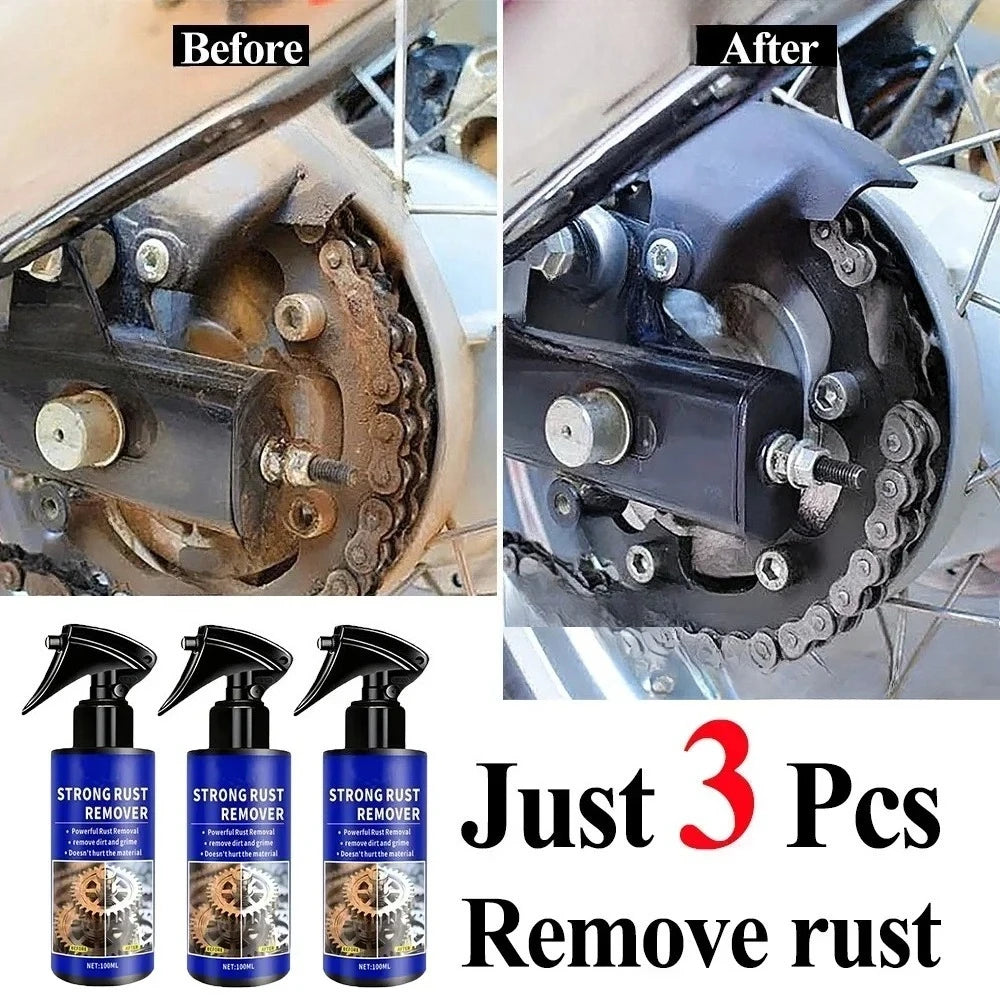 1/10 PCS Set Multifunctional Home Car 100ML Rust Remover Providing Surface Protection on Car Brake Pads Iron Metal Surface Shining Vehicle Parts Polishing Cars Trucks Motorcycle Cleaning Supplies Sets
