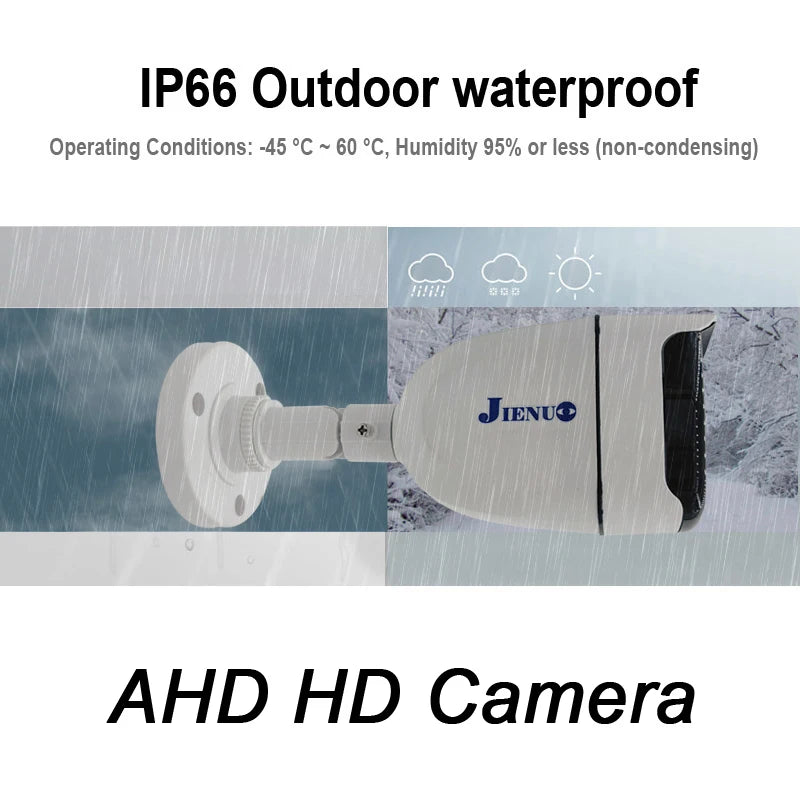 NEW!!!!  Camera Full Color Night Vision CCTV Security Surveillance 1080P Outdoor Waterproof Analog Digital Video 2mp Home Cam