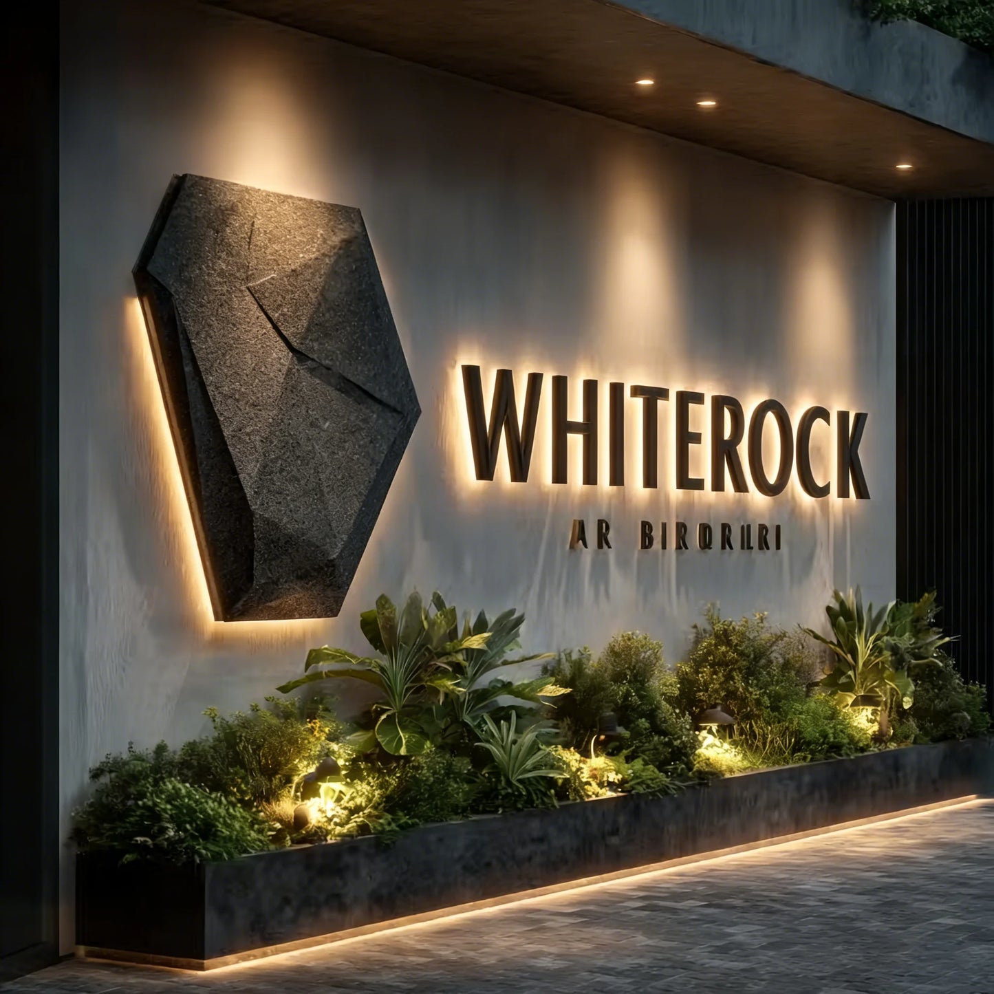 Custom and Contact Us 3D Led Business Signs Outdoor Led 3D Shops Signs for Business Indoor Metal Business Logo Signs