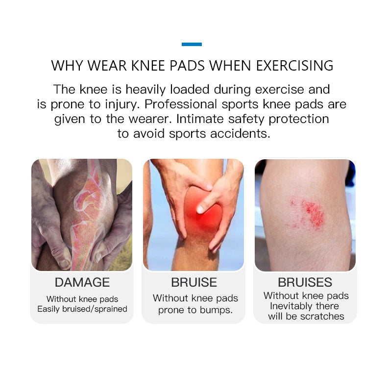 M-XL White/Black Color Professional Breathable Absorb Sweat Basketball Knee Pad Honeycomb Shockproof Long Leg Sleeves Knee Brace Football Sports Knee Guard