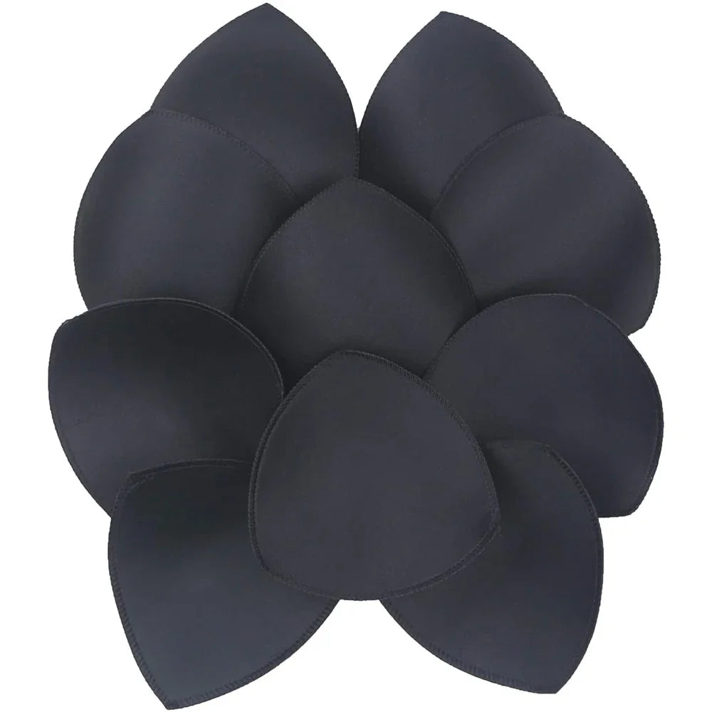 NEW Arrivals 3-6 Pairs Set 3 Colors Soft Bra Pads Inserts Removable Bra Pad for Women Breast Push Up Enhancer Bra Pad Sports Bras Cups Insert Bikini Swimsuit Lift-Up Pads