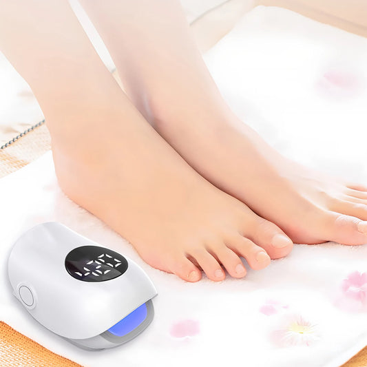 Just Arrived Household Fungal Nail Laser Treatment Device Light Therapy Onychomycosis Repair Tool Travel Home for Men & Women Foot Nail Care Devices
