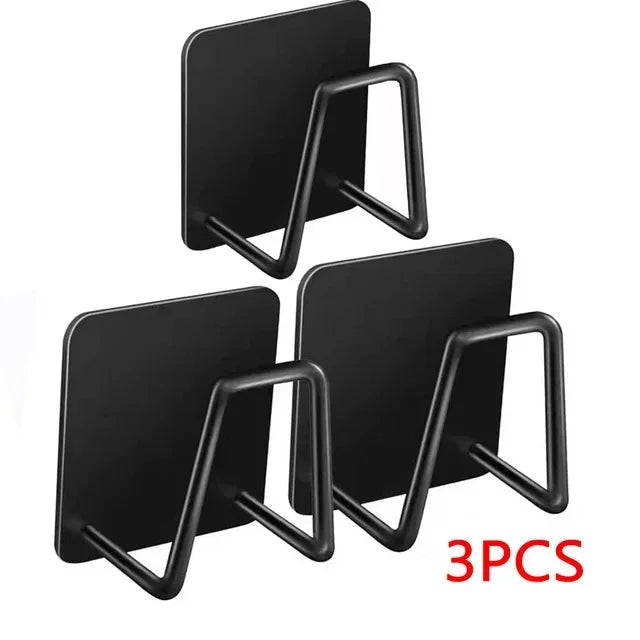 Kitchen Sponges Racks Self Adhesive Sink Sponges Drain Drying Rack Holders Kitchen Sink Accessories  Stainless Steel