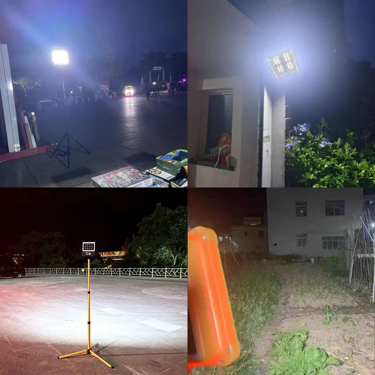 Solar Work Light Outdoor LED Solar Light 38000000LM Powerful External Solar Lamp Spotlights Emergency Camping Lawn Night Beach Party Light Hanging Lamp