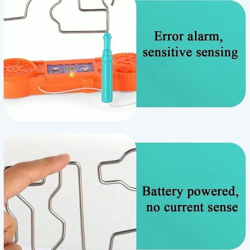 NEW Kids Collison Electric Shock Toy Education Electric Touch Maze Game Party Funny Game Science Experiment Toys for Children Gift