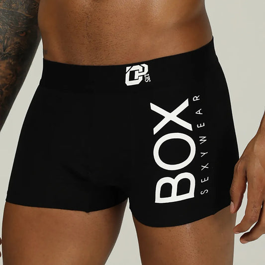 Men  Boxer Sexy Underwear Soft Boxer shorts Cotton Underpants Male Panties 3D Pouch Shorts Under Wear Pants Short