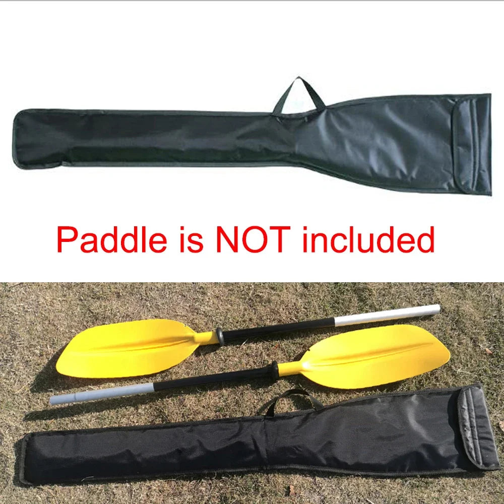 2 PCS Set 132CM SUP Kayak Canoe Boat Paddle Bag Waterproof Split Paddle Bag for Outdoor Rowing Inflatable Fishing Boat Rafting Summer Water Sports Accessory Sets