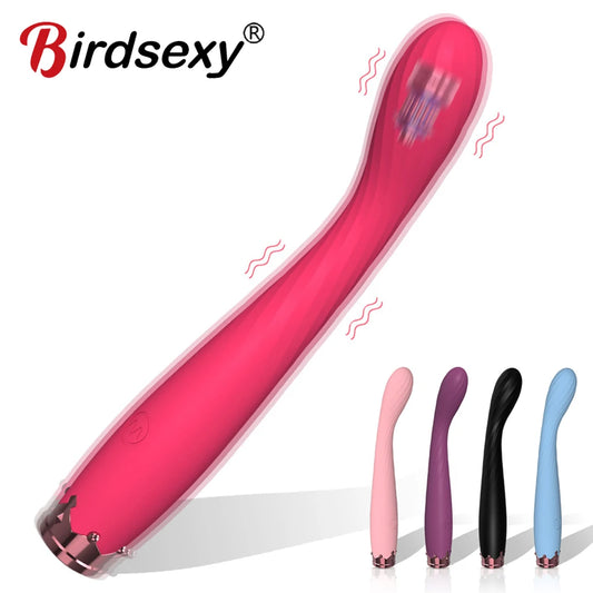 Beginner Powerful G-Spot Vibrators for Women Nipple Clitoris Stimulator Dildo Vagina Massager Sex Toys for Female Adult Orgasm