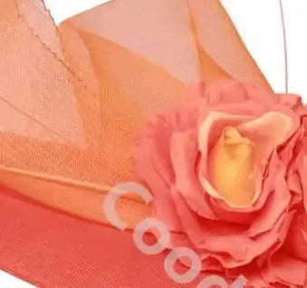 22 Colors Big Kentucky Fascinator Veils Hat Women Ladies Race Headpiece Bride Evening Wedding Party Royal Ascot Millinery Cap Mesh  French  Chapeau Opera Concert Red Carpet Luxury Hats