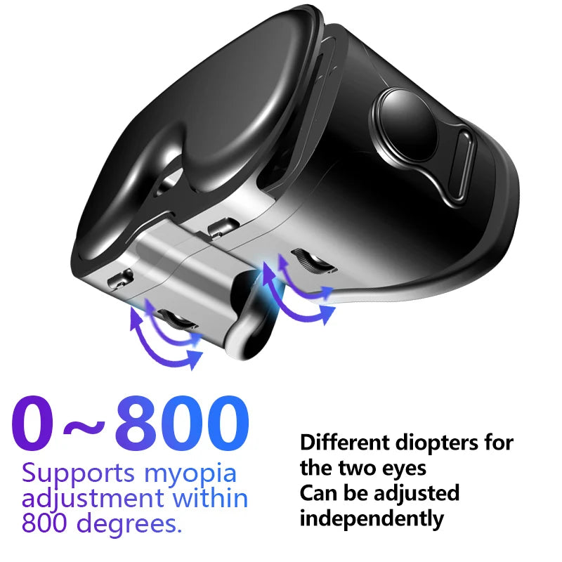 Top 1 Virtual Reality  Glasses 3D Headset Virtual Reality Devices Helmet Viar Lenses Goggle Eyewear Smartphone Cell Phone Smart  Game Controller Set + Mysterious Gift VR Google