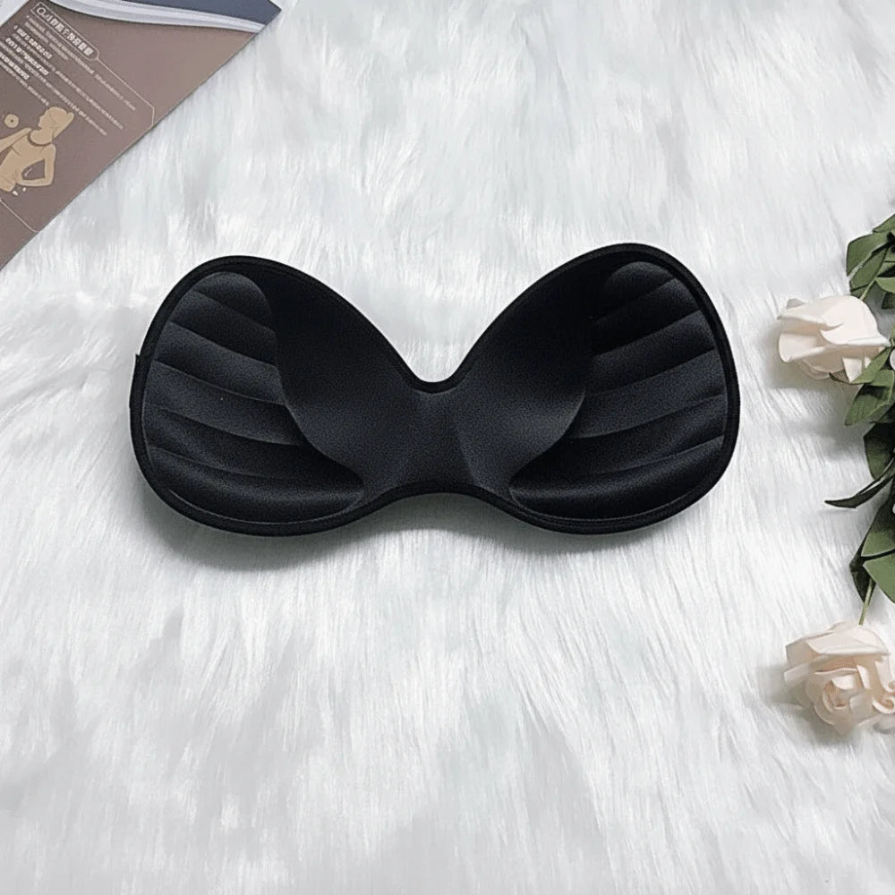 5 Colors High Quality Thick Bra Pads Removable Breathable Push Up Bra Pads Seamless Sponge Padded Women Underwear Accessories