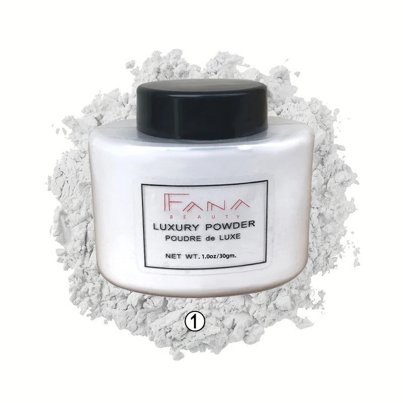 NEW 4 Colors Luxury Banana Korean Powder Long-Lasting Waterproof Light and Breathable Oil-Controlling Setting Powder Women Cosmetic Accessories Korean Beauty Products