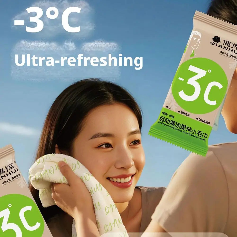 Summer Ice Towels, Cool Wet Wipes Cool and Refreshing Sweat Wicking, Training Wet Outdoor Travel Beach Camping Sports Activities Running Hiking Cycling Summer Cooling Accessories