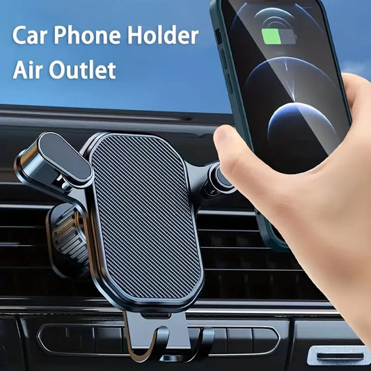 NEW Arrivals Car Phone Holder Car Air Vent Clip Mount Mobile Cell Stand Smartphone GPS Support For 4.7-6.7 Inch Mobile Devices