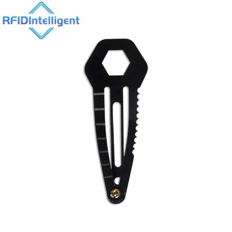 5PCS Outdoor Women's EDC Self Defence Weapons Multifunctional Stainless Steel Hair Clip Hairpin Personal Defense Keychain Tool