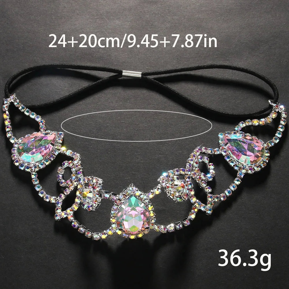 NEW Arrivals Luxury Geometric Thigh Sexy Leg Chain Elastic Women Exaggerate Night Club Dance Evening Rave Party New Leg Jewelry for Women Summer Gifts Female Girls Luxury Jewelry Fashion Supplies