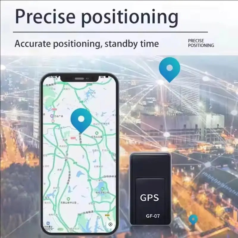 Mini GPS Locator Position APP Gf07 Car GPS Tracker Magnetic Vehicle Locator Anti-Lost Anti-Theft Alarm Tracking Device For Cars Bikes Trucks Vehicles