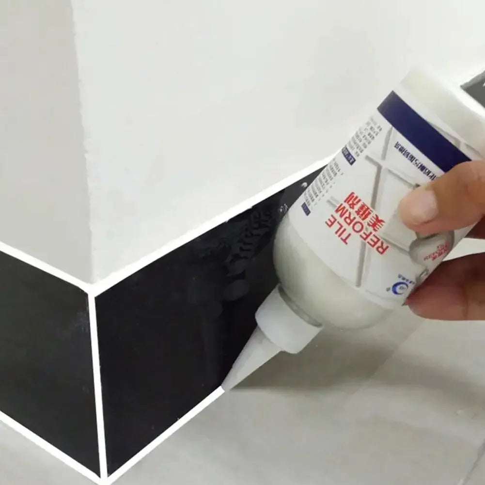 120ml Waterproof Tile Repair Filler Seam Beauty Agent Ceramic Tile Grout Repair Fill Gaps Kitchen Bathroom Specific Mildew Proof Home Repair Tools