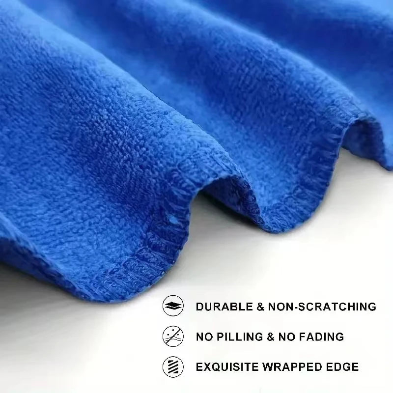 NEW 10/50PCS Set Microfiber Cleaning Cloths Lint Free Microfiber Cleaning Towel Cloths Reusable Cleaning Towels Super Absorbent for Car Window Kitchen Bathroom Cleaning Accessories