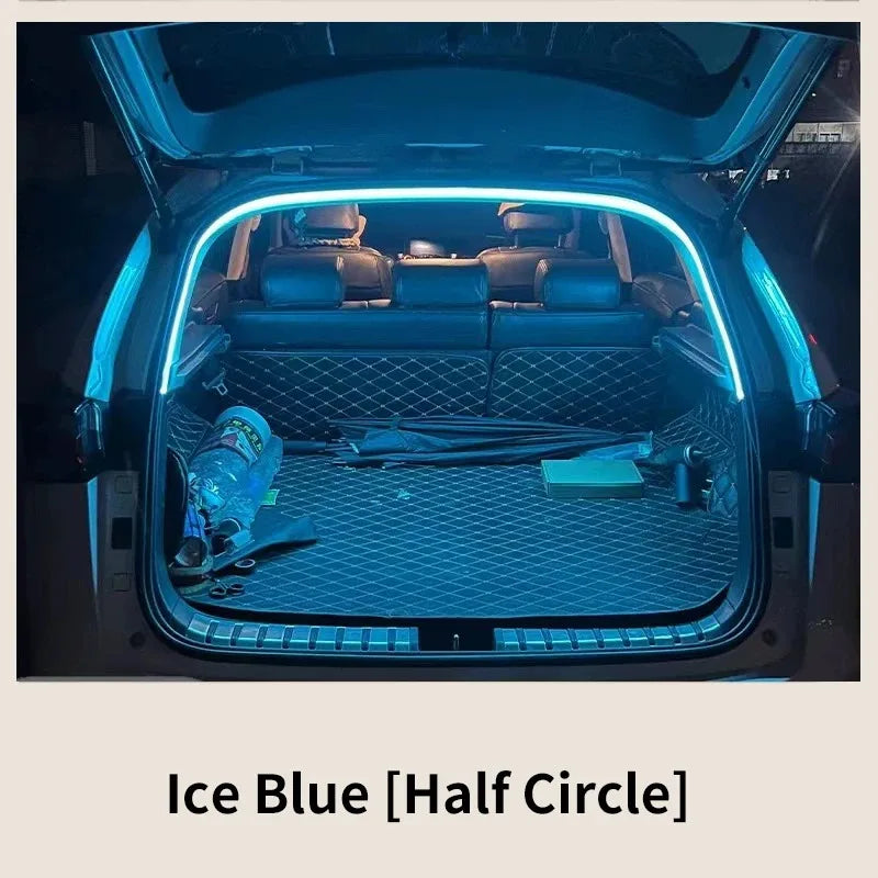 2-4M Car Trunk Sensor Lights, Automatic Induction Lights, LED Lights with Tailgate Lights, Car Reading lights, and Interior Lights
