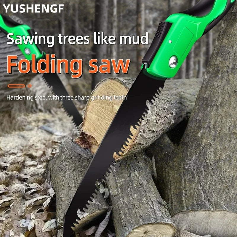 NEW Arrivals 1PC Portable Saw for Woodworking, Garden Tools a Versatile Folding Hacksaw Designed for Cutting Wood Perfect for Pruning Trees Home Garden Accessories