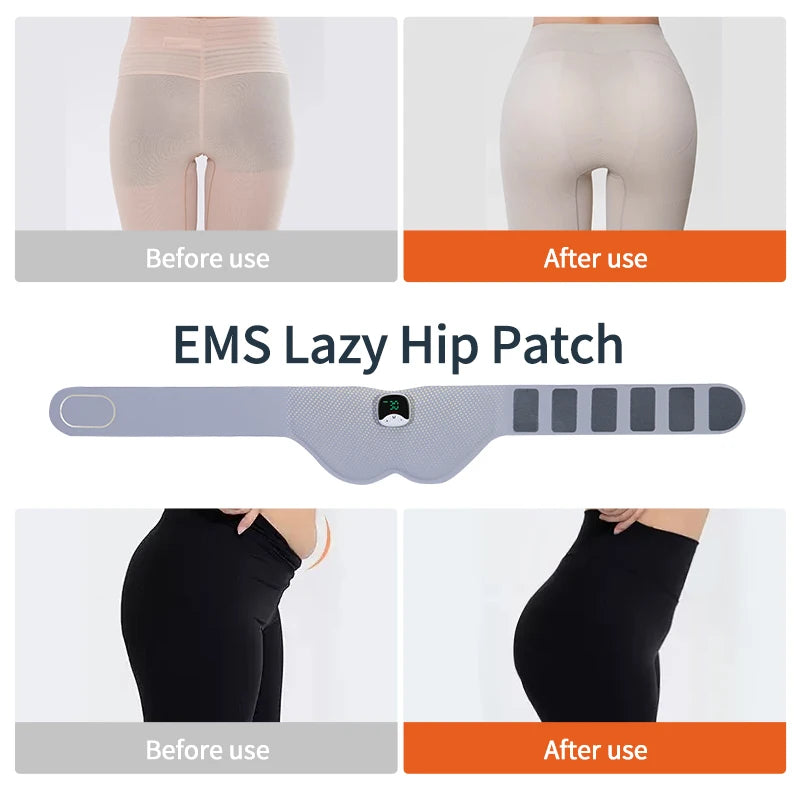 EMS Hips Trainer Butt Muscle Stimulator USB Charging Wearable Buttocks Toner 10 Modes 30 Levels with Remote Control for Women Body Care Supplies