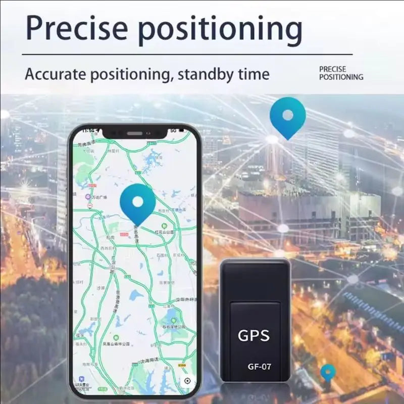 Mini GPS Locator Position APP Gf07 Car GPS Tracker Magnetic Vehicle Locator Anti-Lost Anti-Theft Alarm Tracking Device For Cars Bikes Trucks Vehicles