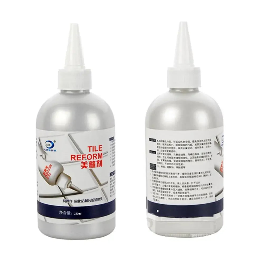 120ml Waterproof Tile Repair Filler Seam Beauty Agent Ceramic Tile Grout Repair Fill Gaps Kitchen Bathroom Specific Mildew Proof Home Repair Tools