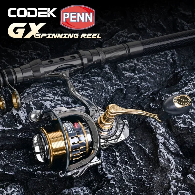 Professional  Fishing Spinning Reel 13+1BB Bearings Zero Backlash 7000 Series Aluminum Alloy Precision Carved Spool Full Metal Folding Handle