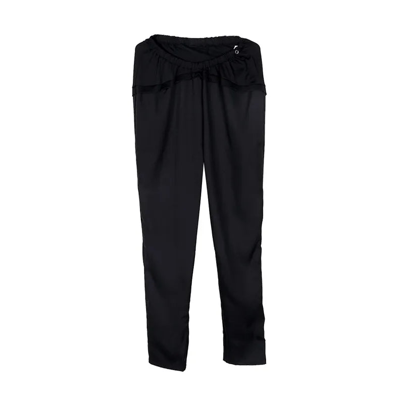 NEW Maternity Long Pants Pregnant Women High Waist Skinny Work Office Pant Straight Leg Pants For Maternity Ankle Pants Trousers