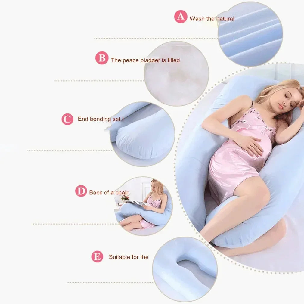 NEW Arrivals Pregnant Pillow for Pregnant Women Nursing Pillow Breastfeeding Cushion for Pregnancy Women U-Shape Mattress Female Pregnancy Supplies
