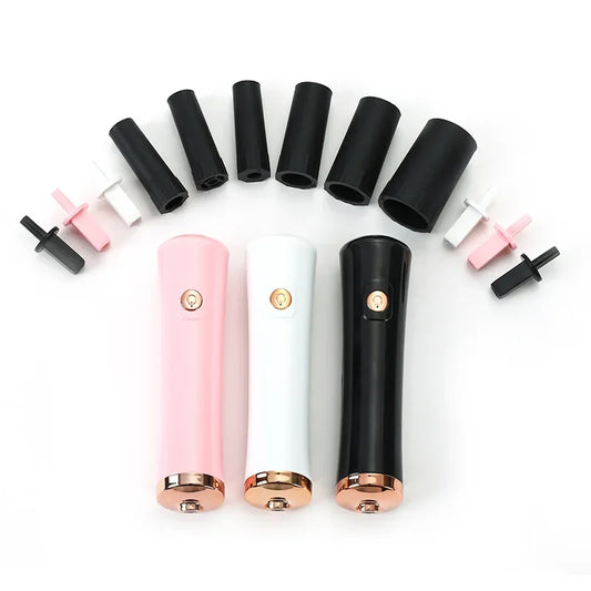 NEW Arrivals 9PCS Full Set Electric Eyelash Glue Shaker Wake-Up Device Nail Polish Tattoo Ink Pigment Lash Glue Shaking Machine Make-Up Tool