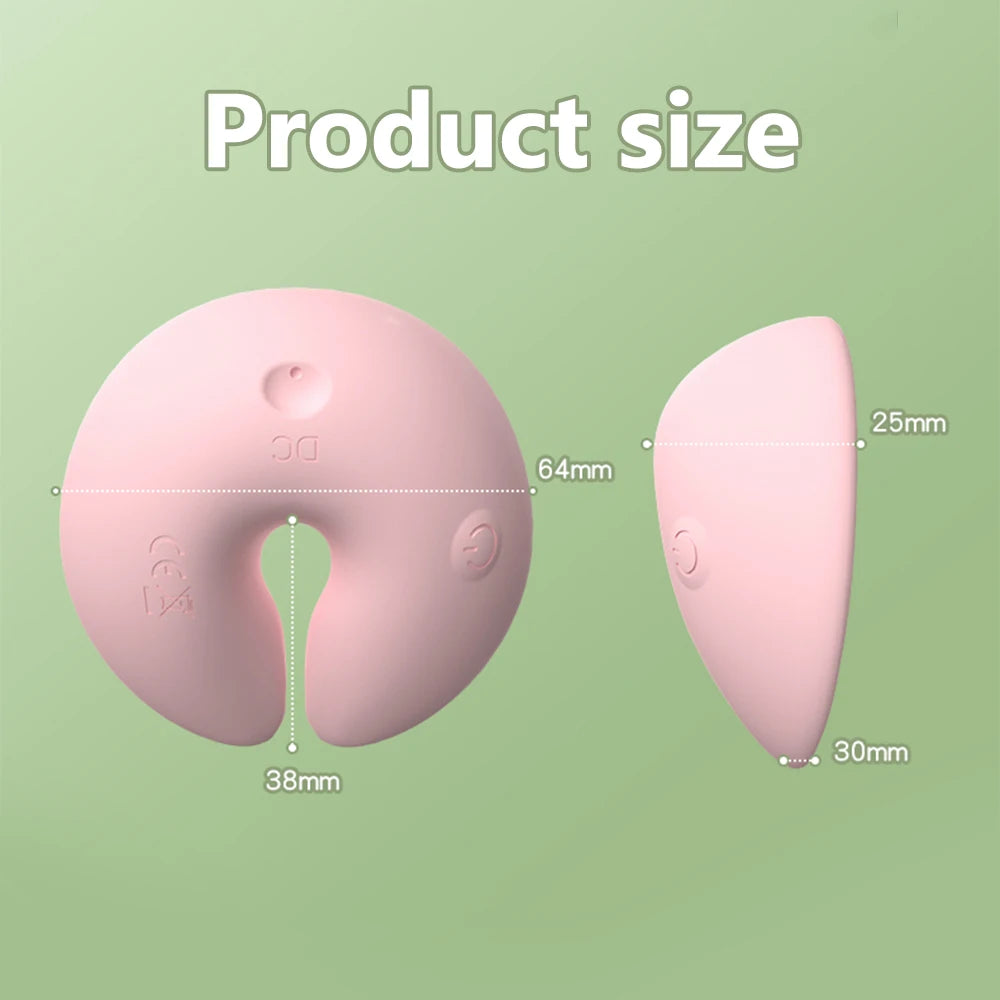 Nipple Vibrator Breast Massager for Women Electric Adult Toys Rechargable Vibration Chest Aspiration Massage Bra Sex Sexy Shop