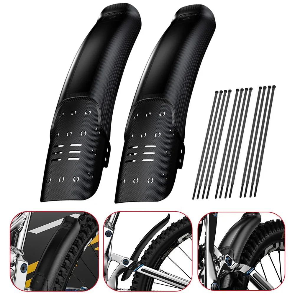 1PC Bike Fenders Mudguard Dustproof Cycling Splash Guard Universal Bicycle Mudguard Splash Proof Mountain Bike Bicycle Accessory
