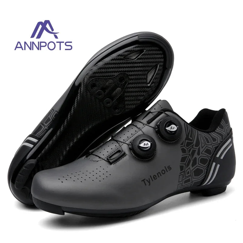 NEW 37-47 Size Blue/Black/Pink Color Professional Women's Cycling Speed MTB Shoes Women Men's Cycling Sneakers Road Mountain Bike Racing Shoes