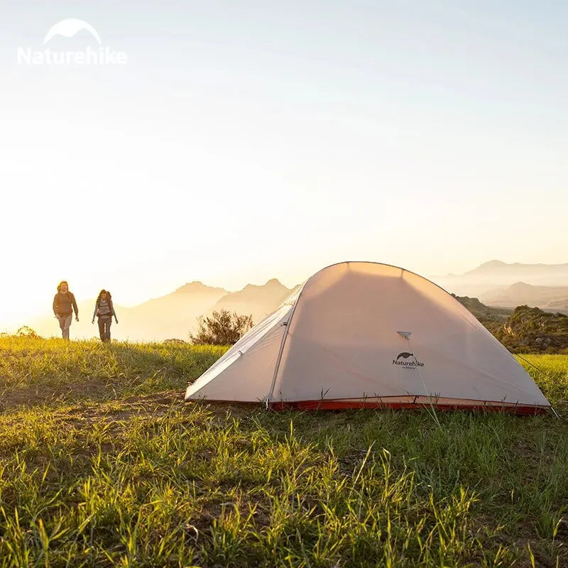2 Person Camping Tent Ultralight Waterproof Nylon Trekking Tents Hiking Backpacking Shelter Tent Outdoor Travel Tent