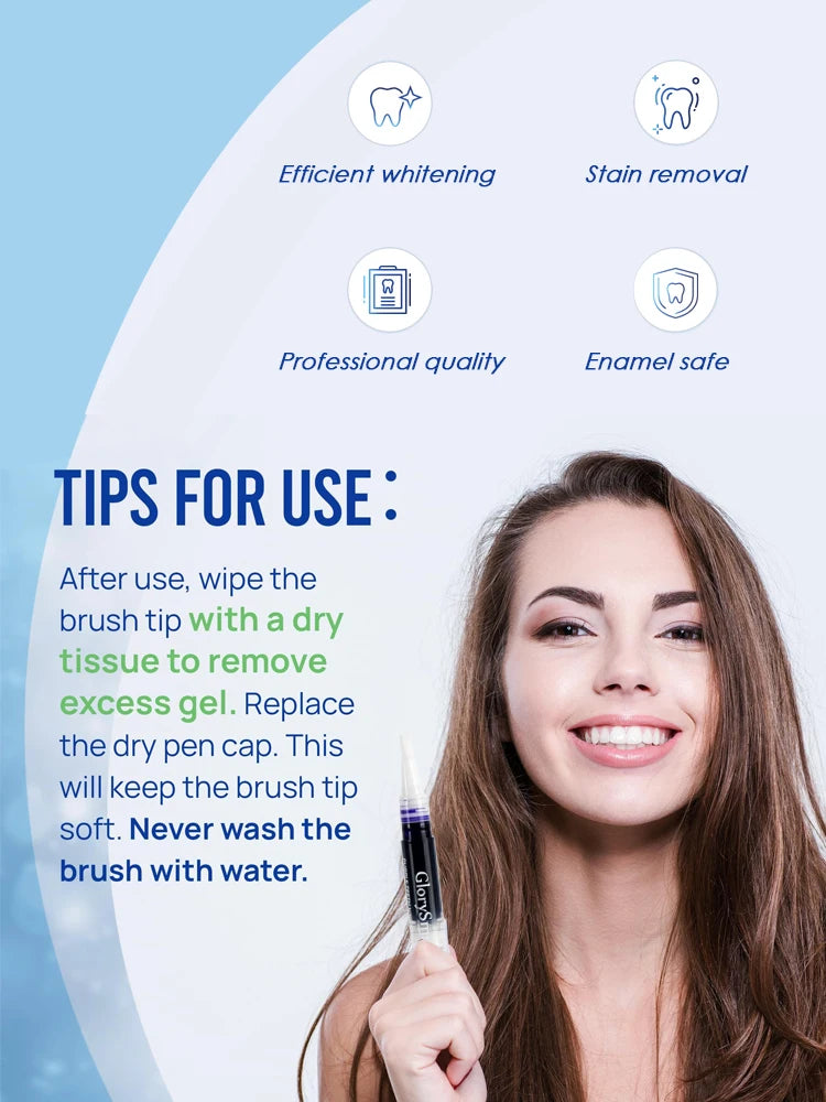 NEW Arrivals 1-5 PCS Set Purple Instant Teeth Whitening Pen Tartar Toothpaste Cleaning Tooth Stain No Sensitivity for a Brighter Whiter Smile Decay Care