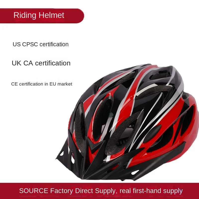 New Cycling Helmet Comfort Lining Lightweight Hollow Men Women Adjustable Riding Safety Head Protection Bike Bicycle MTB Helmet