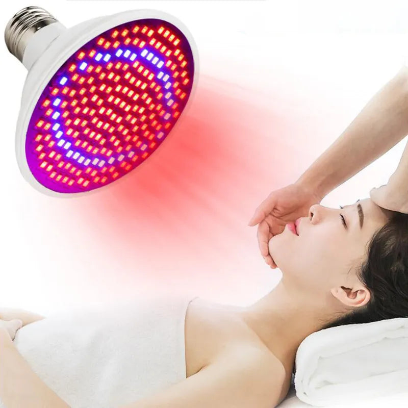 Beauty Anti Aging Red blue led Light bulb Therapy Deep 660nm plant grow lamp for Full Body Skin Pain Relie
