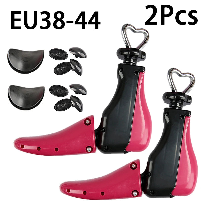 2 PCS Set 35-47 EU Size High top Shoe Expander Trees Boots Sports Sneakers Shoes Stretchers Men Woman Shoes Tree Adjustable Length Width Shoes Stretches