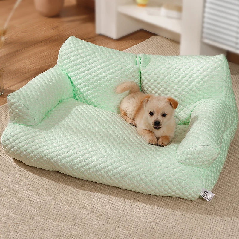 Washable Plush Size Sofa Beds for Pets, Warm Dog Nest, Cat Beds, Thicken Comfortable Cushion, Dog Sleep Furniture