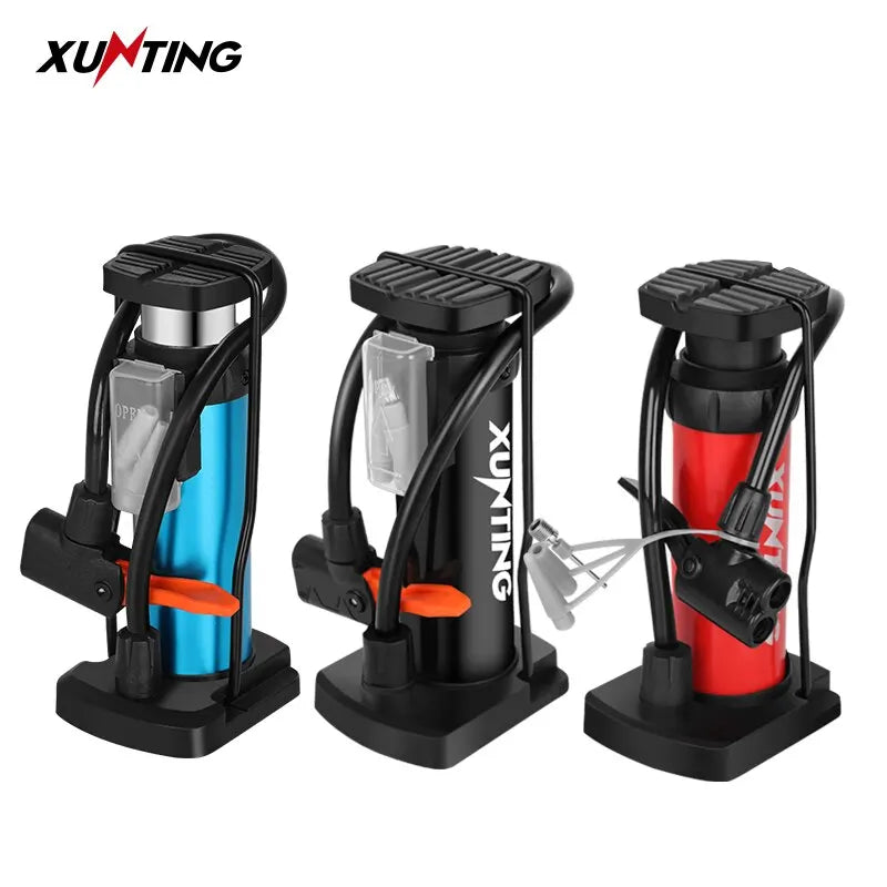 Bike Pump Portable Mini Cycling Hand Air Pump High Pressure Ball MTB Road Bicycle Tire Inflator Schrader Presta Valve