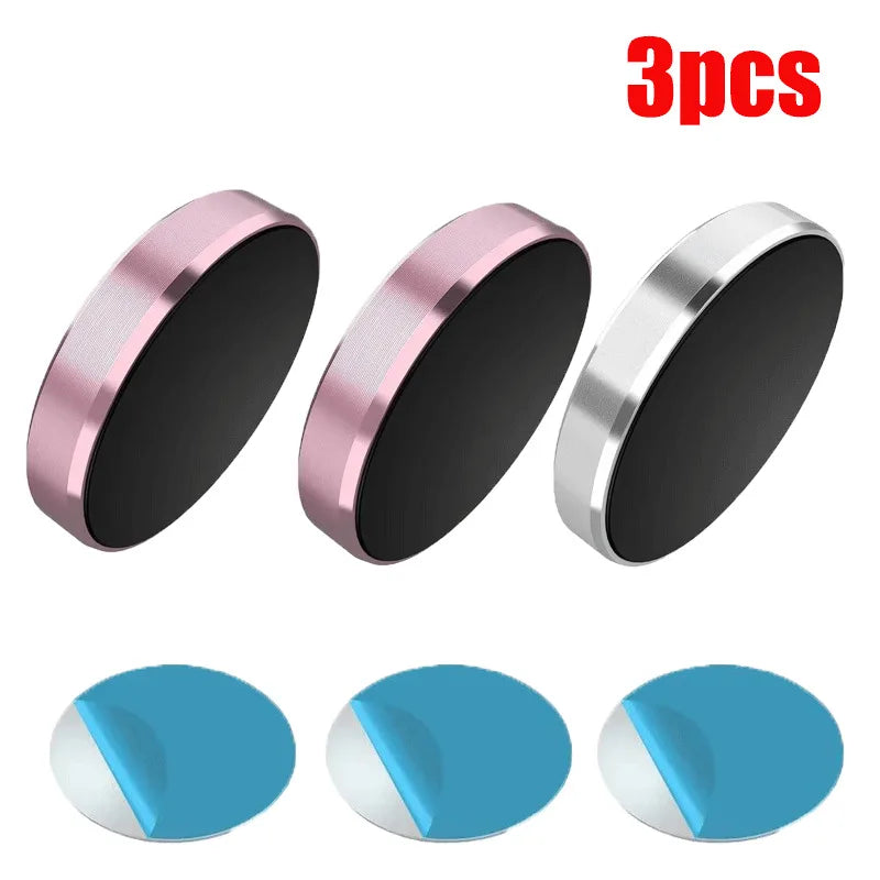 3 PCS Set Magnetic Car Phone Holder Stand In Car for iPhone 14 13 12 XR Pro Huawei Magnet Mount Cell Mobile Wall Nightstand Mobile Cell Phones Accessories