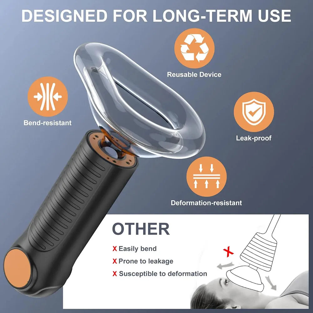 Chocking Rescue Emergency Device First Aid Device Portable Veterinary Therapeutic Equipment Negative Pressure Aspirator for Choking Children Adults Health Care Supplies