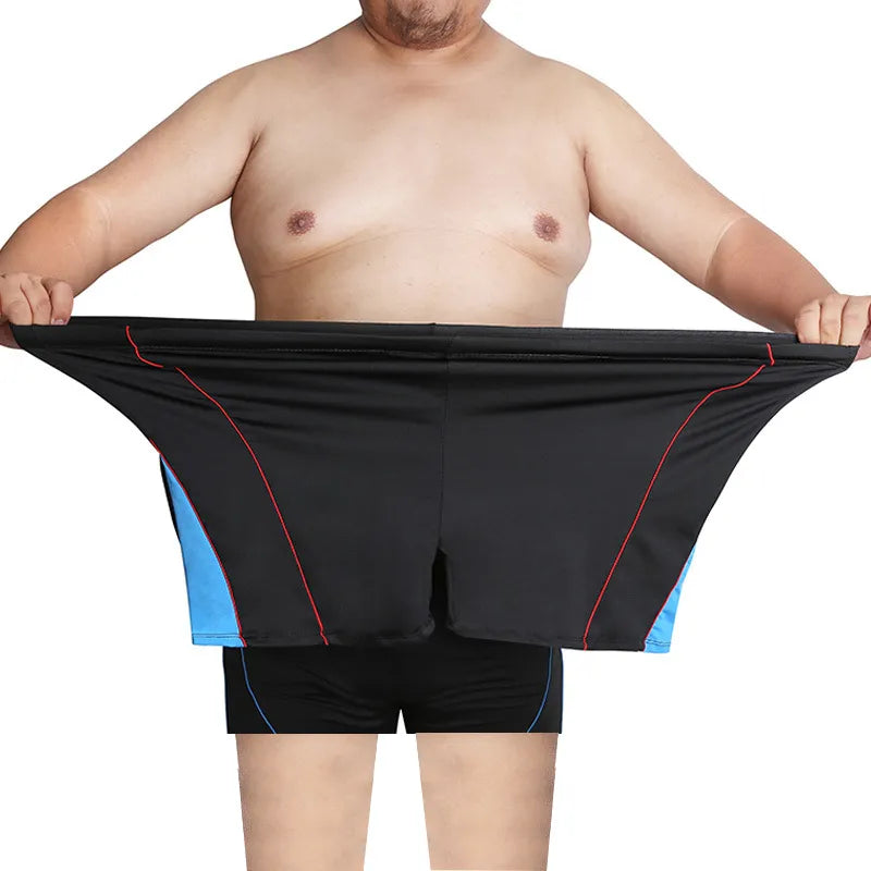 Big Size Swimming Trunks Quick Drying Men Summer Swimsuit Shorts Adult Pool Surfing Boxer Beach Board Sports Swimwear