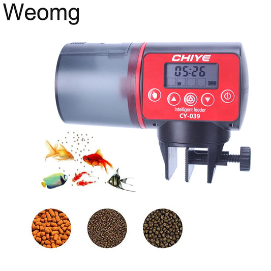 Automatic Fish Tank Feeder Intelligent Timing Automatic Feeder Aquarium Goldfish Feeder Large Capacity Fish Aquarium Feeder