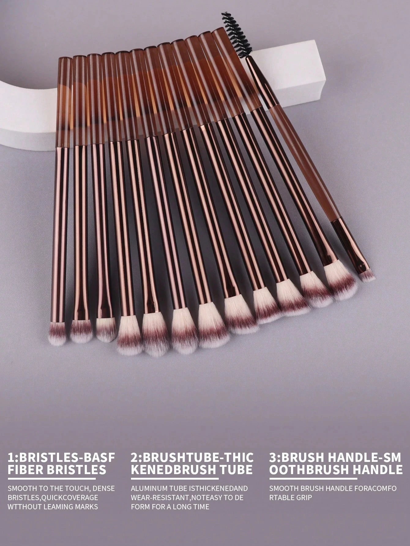 NEW Arrivals 13 PCS Set Professional Make-Up Brush Set, Includes Soft Aluminum Tube Make-Up Brushes: Foundation Brush, Contour Brush, Concealer Blush Brush Women Cosmetic Sets