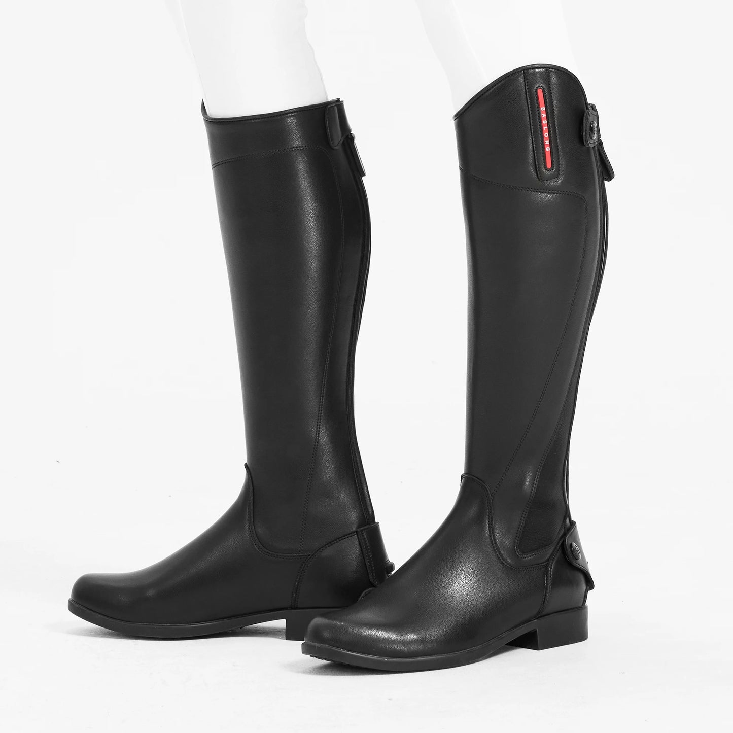 Riding Leather Boots 38-44 Size Cowhide Long Stretch Cowboy Men's and Women's Horse Riding Obstacle Boots Equestrian Footwear Supplies