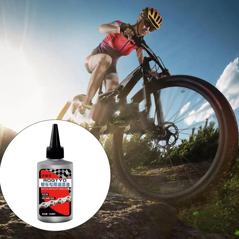 100ml Bicycle Specific Teflon Lubricant, Chain Gear Oiler, Mountain Bicycle Gear Lubrication Oil, Daily Maintenance Bicycle Accessories